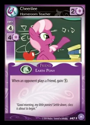 Cheerilee *Homeroom Teacher*