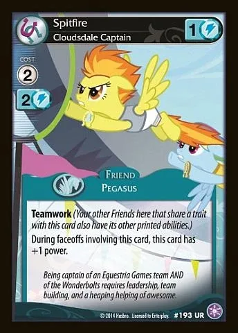 Spitfire *Cloudsdale Captain*