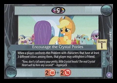 Encourage the Crystal Ponies