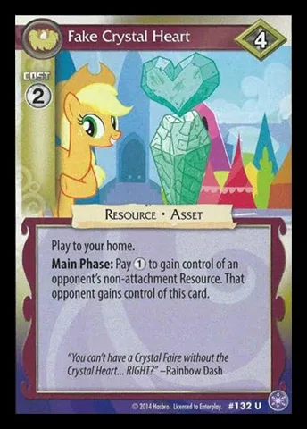 Fake Crystal Heart