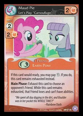 Maud Pie *Let's Play ""Camouflage""*
