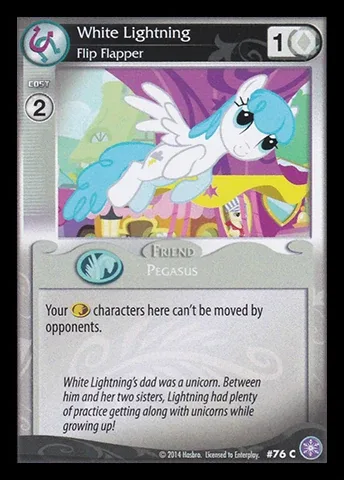 White Lightning *Flip Flapper*