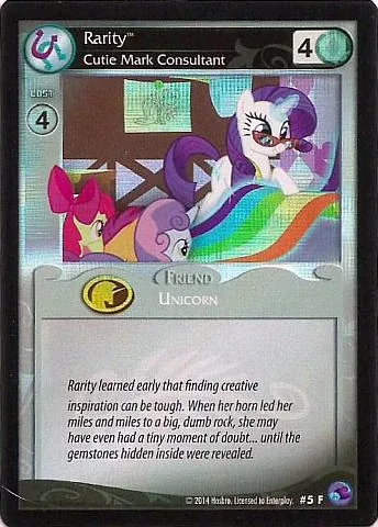 Rarity *Cutie Mark Consultant*