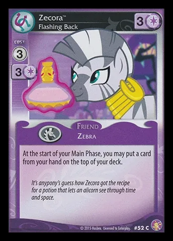 Zecora *Flashing Back*