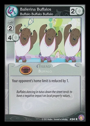 Ballerina Buffalos *Buffalo Buffalo Buffalo*
