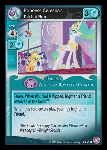 Princess Celestia *Fair but Firm*