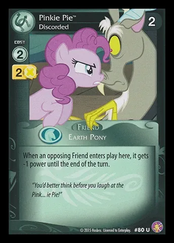 Pinkie Pie *Discorded*