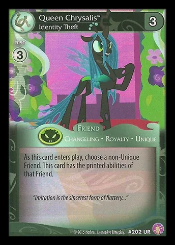 Queen Chrysalis *Identity Theft*