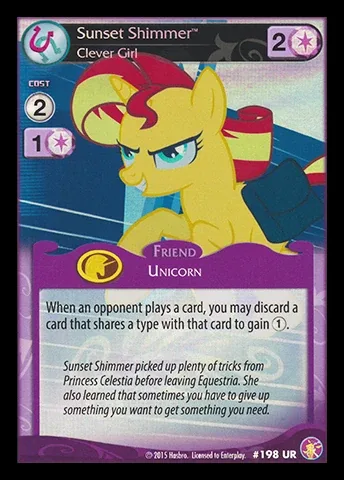 Sunset Shimmer *Clever Girl*
