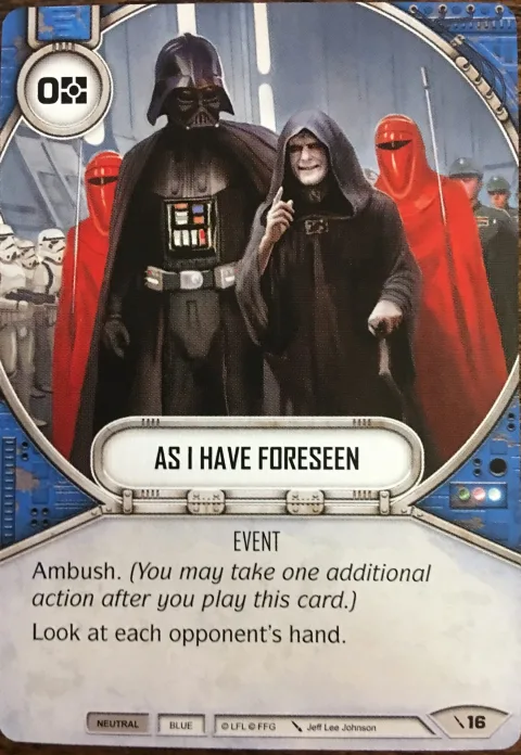 As I Have Foreseen