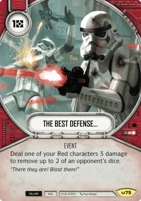 The Best Defense...