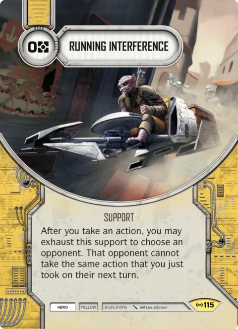 Running Interference
