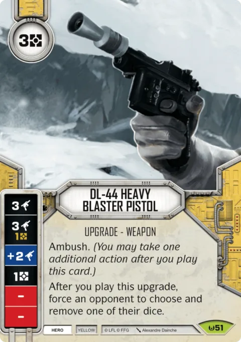 DL-44 Heavy Blaster Pistol