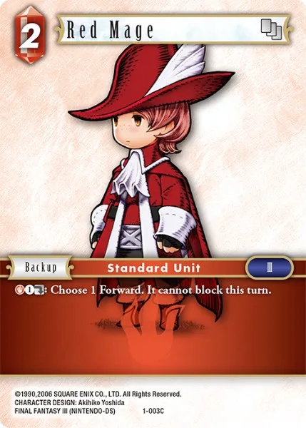 Red Mage (1-003)