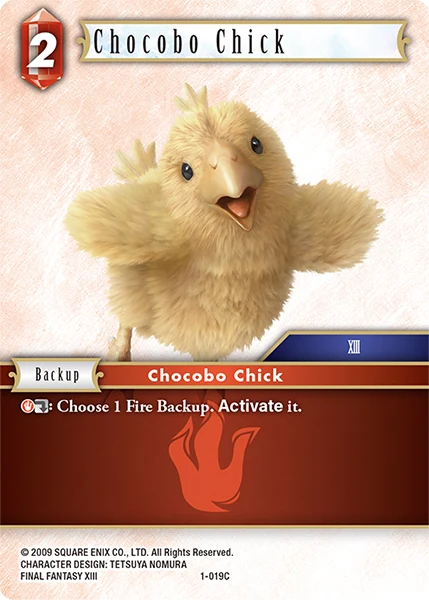 Chocobo Chick (1-019)