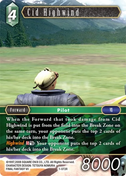 Cid Highwind (1-072)
