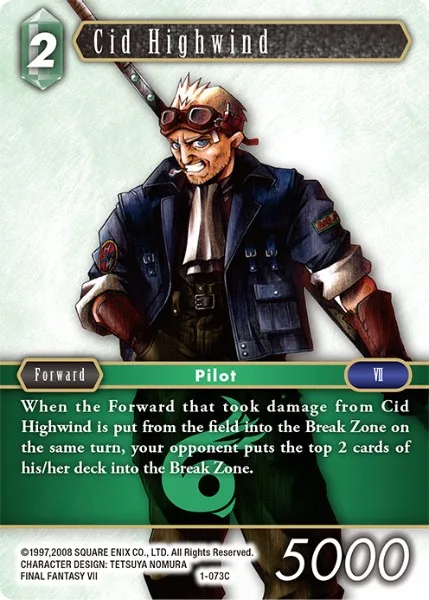 Cid Highwind (1-073)