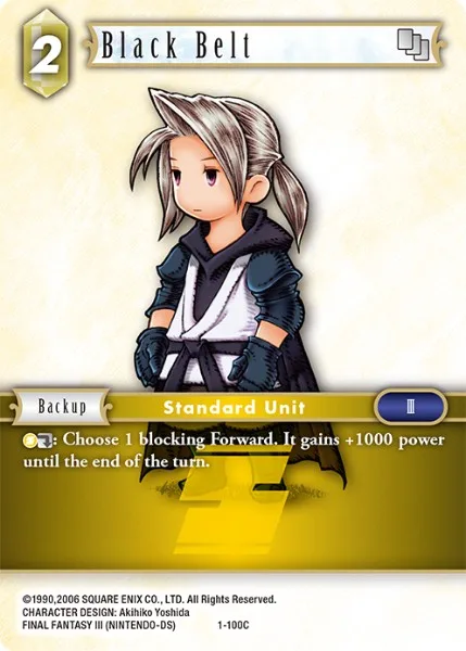 Black Belt (1-100)