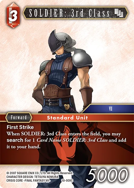 SOLDIER: 3rd Class (10-009)