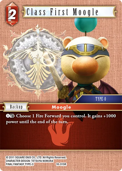 Class First Moogle (10-015)