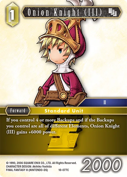 Onion Knight (III) (10-077)