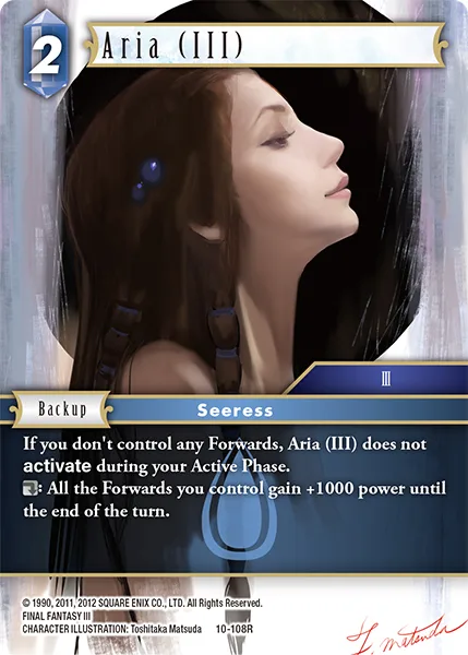 Aria (III) (10-108)
