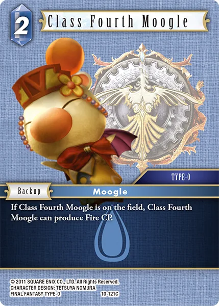 Class Fourth Moogle (10-121)