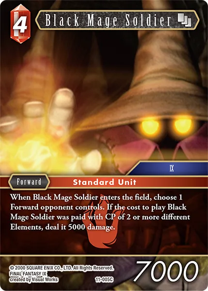 Black Mage Soldier (11-005)