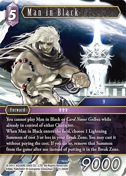 Man in Black (11-093)