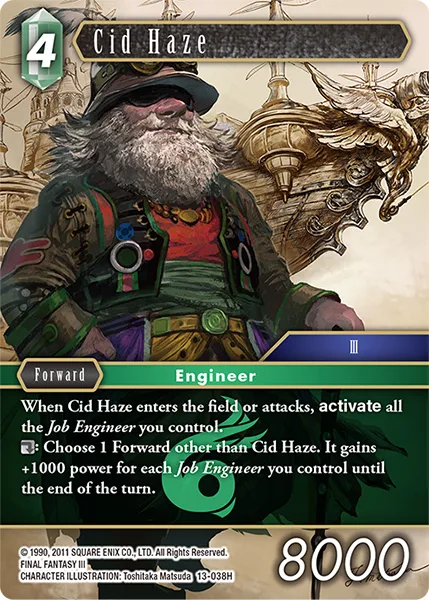 Cid Haze (13-038)