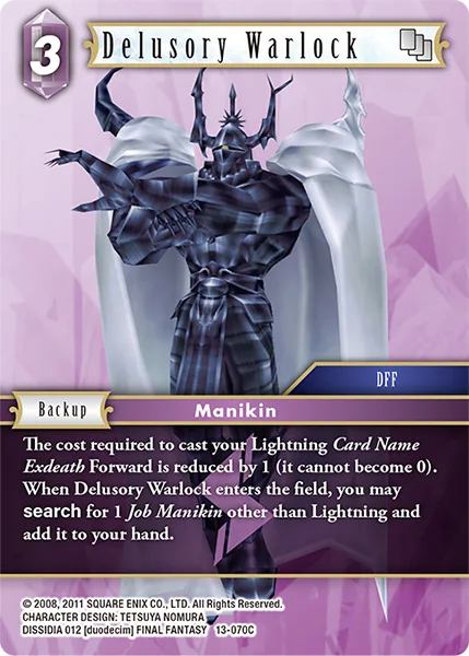 Delusory Warlock (13-070)