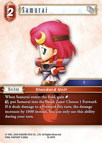 Samurai (15-007)