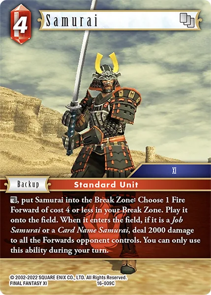 Samurai (16-009)