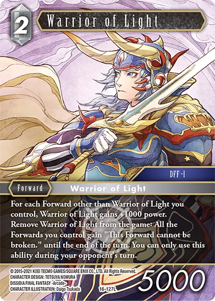 Warrior of Light (16-127)