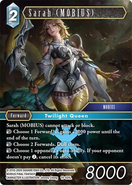 Sarah (MOBIUS) (19-024)