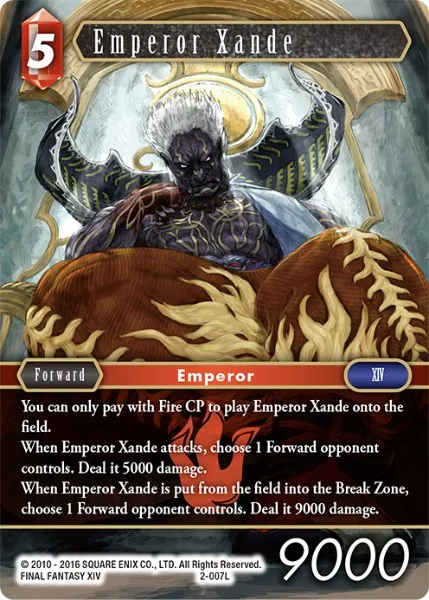 Emperor Xande (2-007)