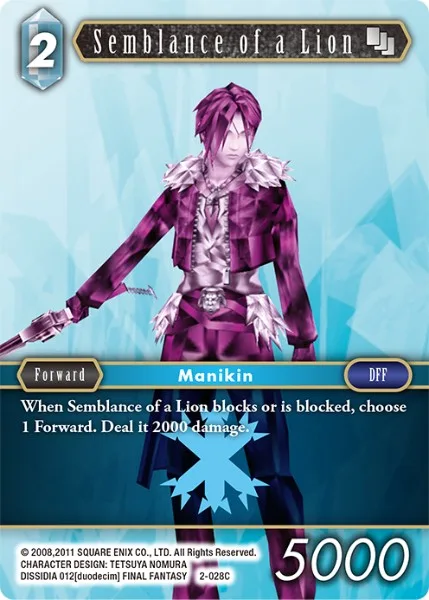 Semblance of a Lion (2-028)