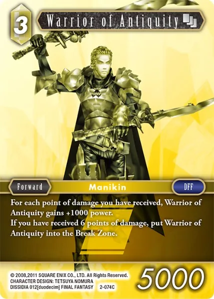 Warrior of Antiquity (2-074)