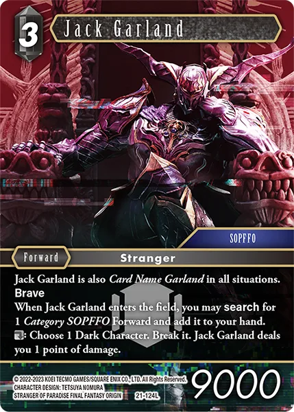 Jack Garland (21-124)