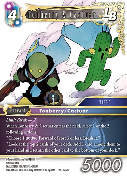 Tonberry & Cactuar (24-125)