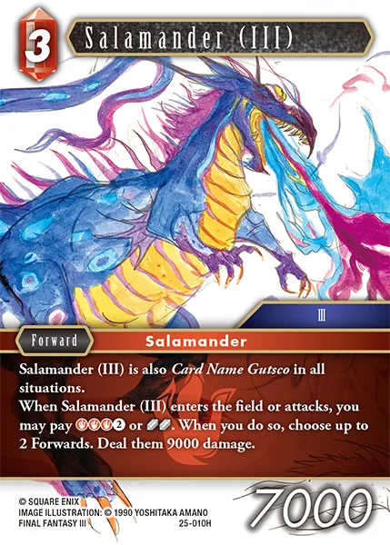 Salamander (III) (25-010)