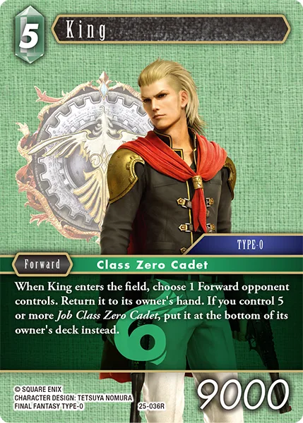 King (25-036)