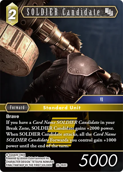 SOLDIER Candidate (25-063)