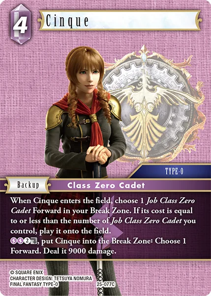 Cinque (25-077)