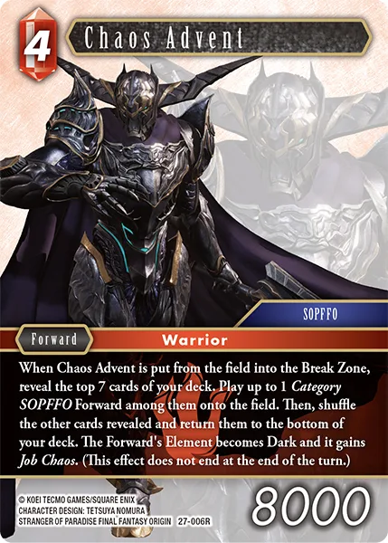 Chaos Advent (27-006)