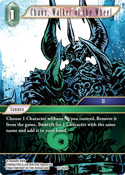 Chaos, Walker of the Wheel (27-052)
