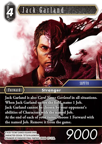 Jack Garland (27-111)
