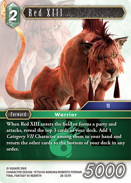 Red XIII (28-057)