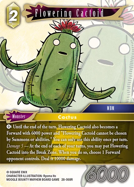 Flowering Cactoid (28-068)