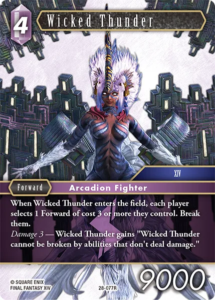 Wicked Thunder (28-077)
